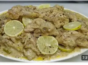 Lemon pepper chicken