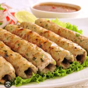 Chicken Seekh Kabab (4pcs)